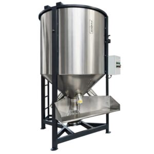 Stainless Steel Plastic Granules Mixing Tanks (500 kgs to 5,000 kgs)