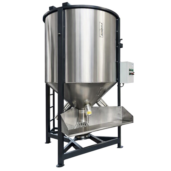 Stainless Steel Plastic Granules Mixing Tanks (500 kgs to 5,000 kgs)