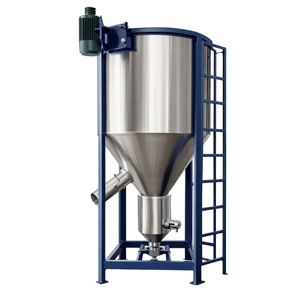Stainless Steel Plastic Granules Mixing Tanks (500 kgs to 5,000 kgs)